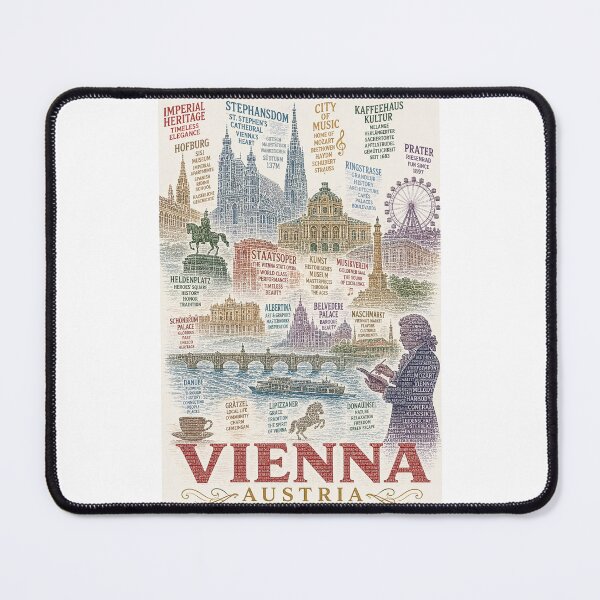 Item preview, Vienna Austria Stephansdom Hofburg Ringstrasse Classical Music Heritage designed and sold by Places On Earth.