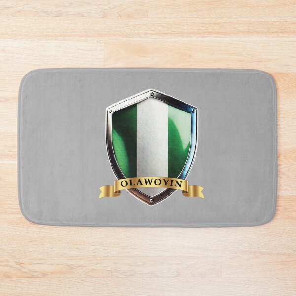 Item preview, Olawoyin Nigeria Family Name Shield designed and sold by Highlandkings.