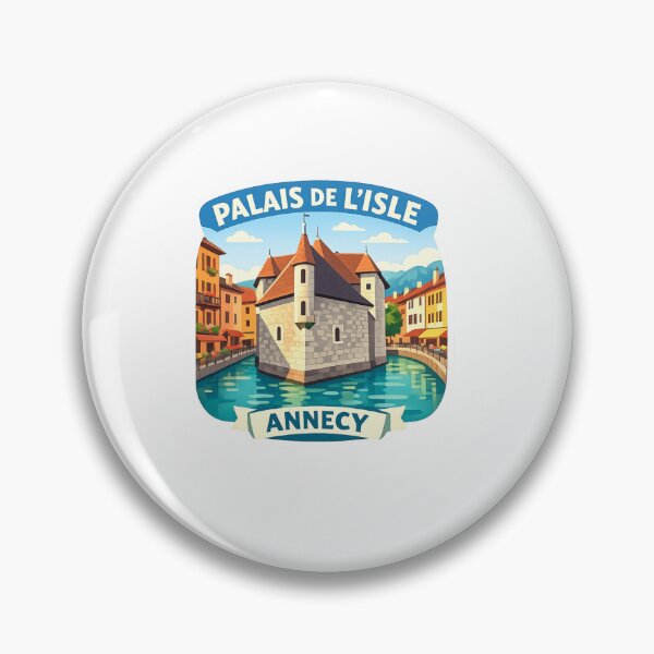 Item preview, Annecy France Lake Travel Souvenir designed and sold by Imaginarium of Chaos falcon88 .
