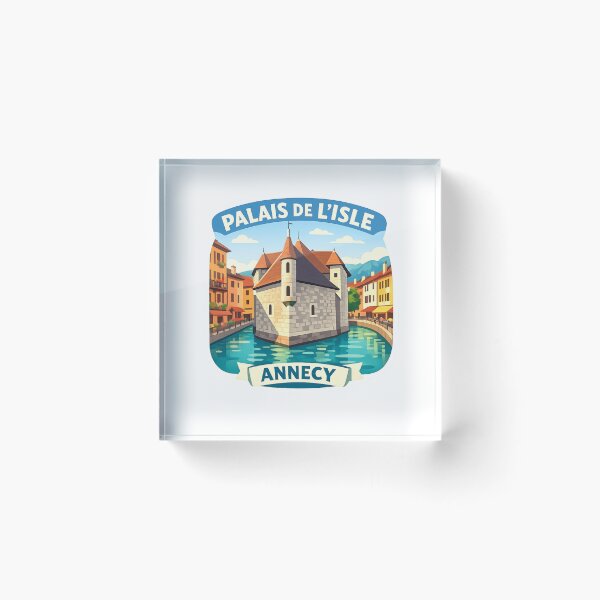 Item preview, Annecy France Lake Travel Souvenir designed and sold by Imaginarium of Chaos falcon88 .