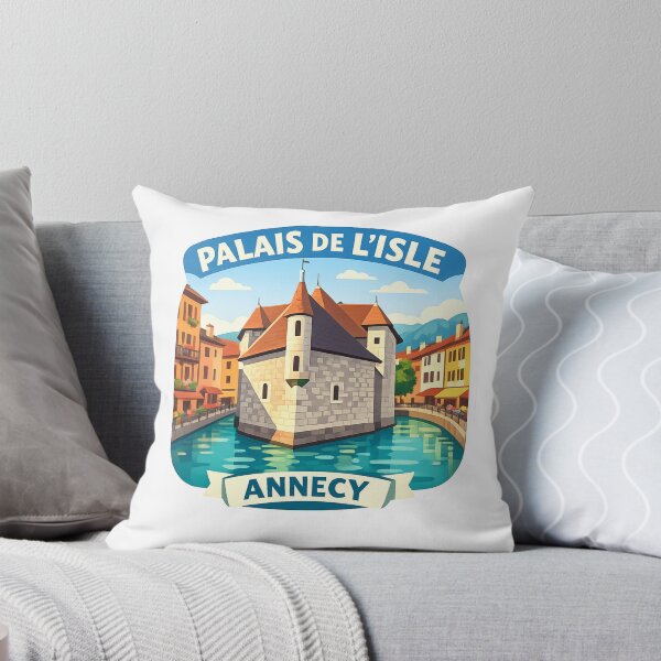 Item preview, Annecy France Lake Travel Souvenir designed and sold by Imaginarium of Chaos falcon88 .
