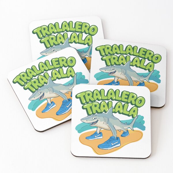Item preview, Tralalero Tralala Cute Italian Brain Rot Design  best for gen z and gen alpha  kids t shirt stickers designed and sold by yellowpumkin.