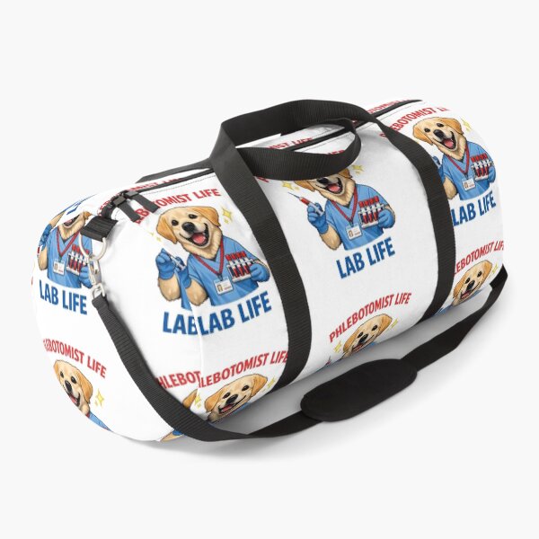 Item preview, Funny Labrador Dog Phlebotomist Lab Life Retro Cute Medical Worker National Medical Laboratory Professionals Week designed and sold by ClinicalHubs.