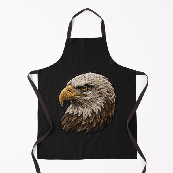 Item preview, Luxury Eagle Embroidery Patch | Premium Feather Satin Stitch Design designed and sold by ColorSplash123.