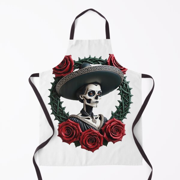 Item preview, La Catrina Red Sombrero designed and sold by Bluesax.