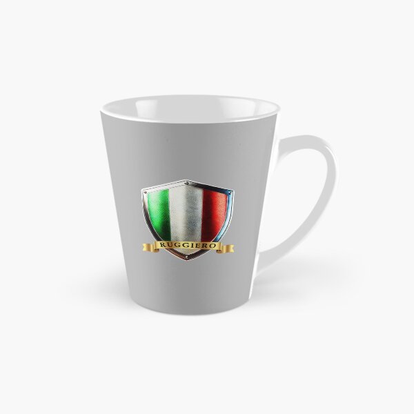Artikelvorschau, Ruggiero Italian Heritage Emblem Shield entworfen und verkauft von Highlandkings.