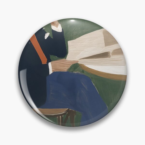 Item preview, Mid-Century Modern Man Coffee Painting designed and sold by Maisonsucces.