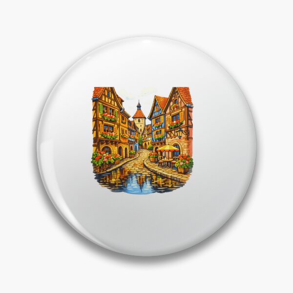 Item preview, Colmar France Village Aesthetic Gift designed and sold by Imaginarium of Chaos falcon88 .