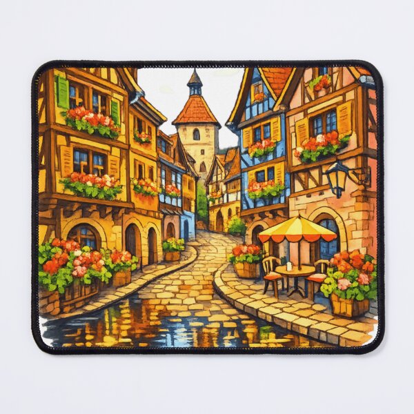 Item preview, Colmar France Village Aesthetic Gift designed and sold by Imaginarium of Chaos falcon88 .