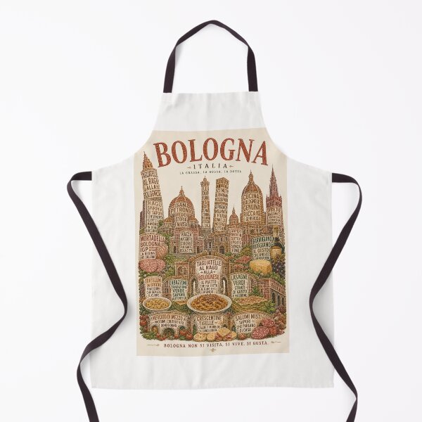 Item preview, Bologna Italia Piazza Maggiore and Tagliatelle al Ragù Traditions designed and sold by Places On Earth.
