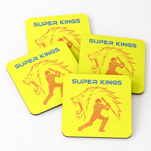 Item preview, Super Kings Cricket Fan Art - Roaring Lion designed and sold by Crick-Art.