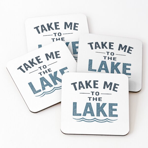 Item preview, Take Me to the Lake – Minimalist Lake Life Typography Design designed and sold by Digal92.