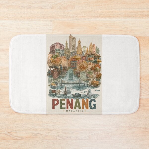 Item preview, Penang Malaysia George Town Heritage and Street Food Culture designed and sold by Places On Earth.