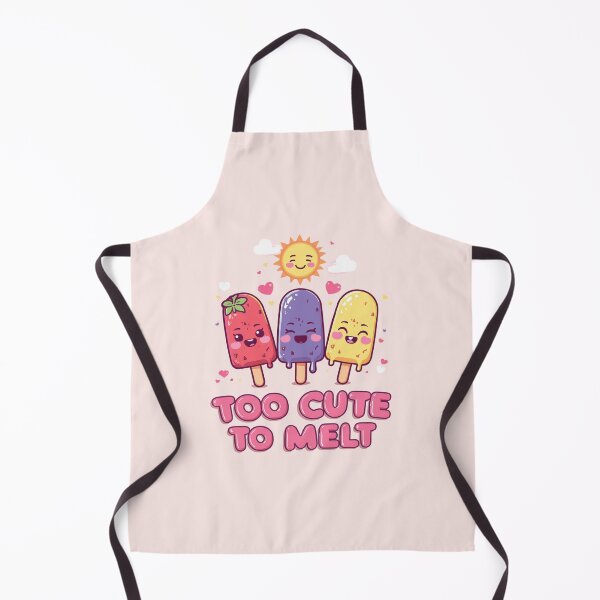Item preview, Too Cute to Melt Funny Summer Ice Cream Kawaii Pastel Aesthetic designed and sold by KhadijaBatool38.