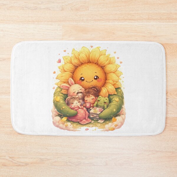 Item preview, Emotional Support Sunflower | Cute Cozy Kawaii Comfort Flower designed and sold by MarekoraStudio.