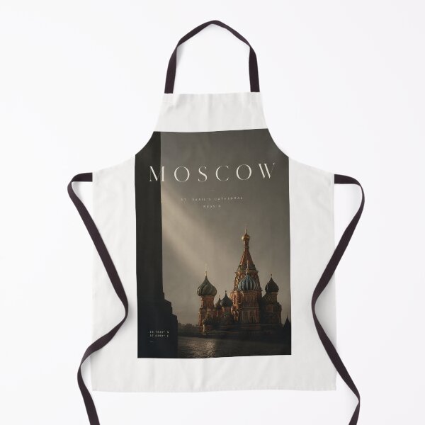 Item preview, Moscow Russia St Basil’s Cathedral Red Square Kremlin Skyline designed and sold by Places On Earth.