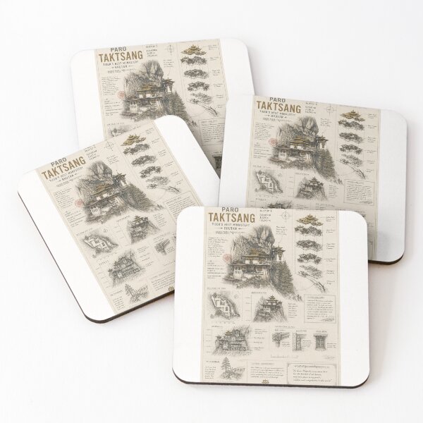 Item preview, Paro Taktsang Bhutan Tiger’s Nest Monastery Himalayan Heritage designed and sold by Places On Earth.