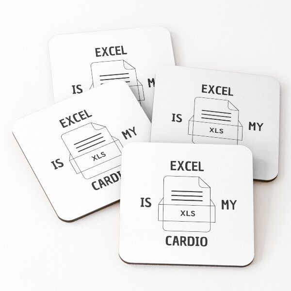 Item preview, Excel is my Cardio designed and sold by Cami & Co. Design.
