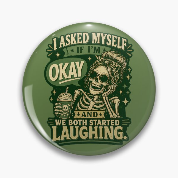 Item preview, I Asked Myself If I’m Okay designed and sold by RebenCantik.