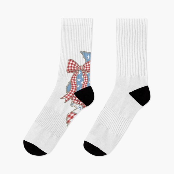 Item preview, Cute Patriotic Illinois Map with Red Gingham Bow designed and sold by Paper Drip.