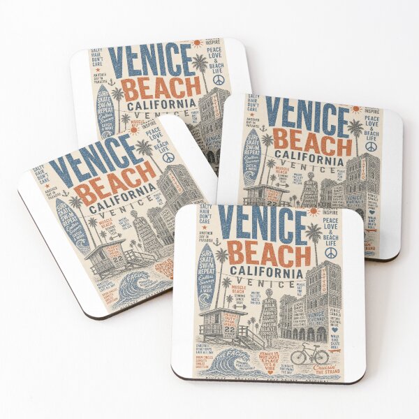 Item preview,  Venice Beach California Muscle Beach Boardwalk Pacific Ocean Lifestyle designed and sold by Aryabek.