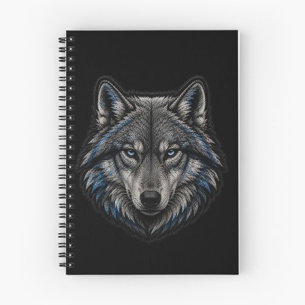 Item preview, Cool Wolf Embroidery Patch | Luxury Streetwear Satin Stitch Design designed and sold by ColorSplash123.