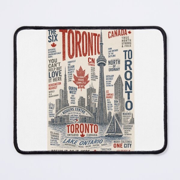 Item preview, Toronto Ontario Canada CN Tower Lake Ontario Skyline Neighborhoods designed and sold by Aryabek.