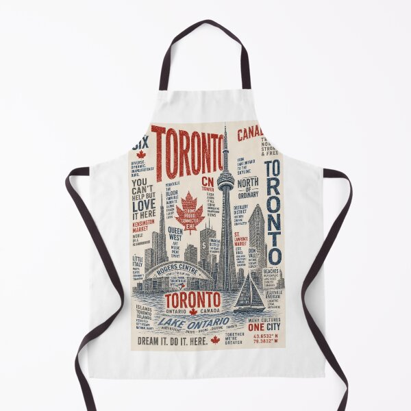 Item preview, Toronto Ontario Canada CN Tower Lake Ontario Skyline Neighborhoods designed and sold by Aryabek.
