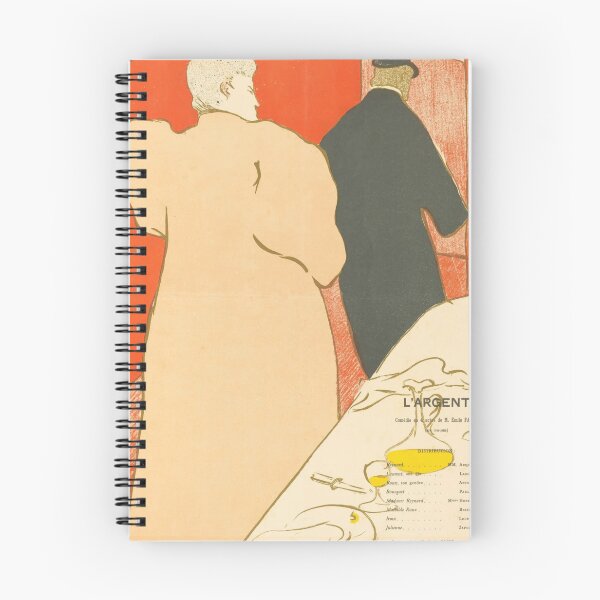 Aperçu de l'œuvre L Argent de Henri de Toulouse-Lautrec | Belle Époque Théâtre vintage Français Affiche Imprimer créée et vendue par artofuniverse.