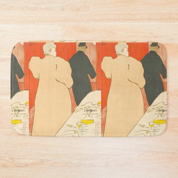 Aperçu de l'œuvre L Argent de Henri de Toulouse-Lautrec | Belle Époque Théâtre vintage Français Affiche Imprimer créée et vendue par artofuniverse.