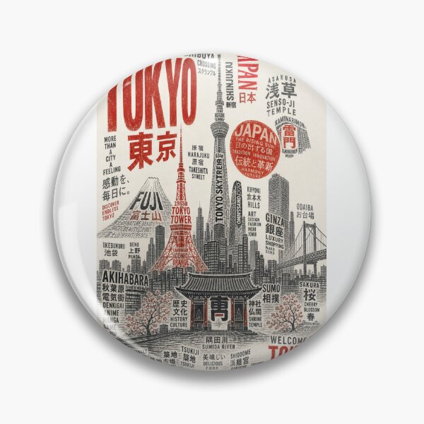 Item preview, Tokyo Japan Shibuya Asakusa Tokyo Skytree Senso-ji Skyline designed and sold by Aryabek.
