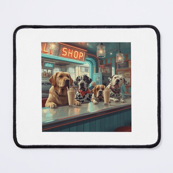 Item preview, The Malt Shop Pups designed and sold by Crazed Animal.