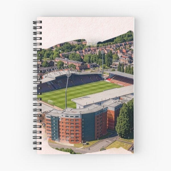 Item preview, Wrexham Racecourse Ground Stadium Artwork designed and sold by ArtworkNorth.