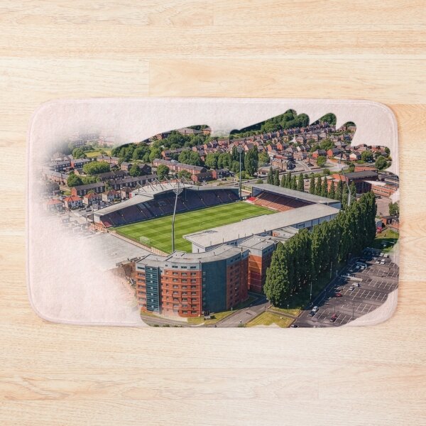Item preview, Wrexham Racecourse Ground Stadium Artwork designed and sold by ArtworkNorth.
