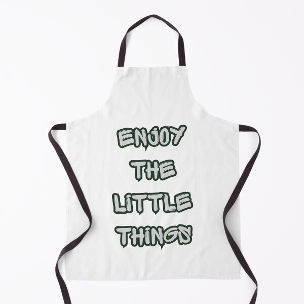 Item preview, Enjoy The Little Things Positive Graffiti Typography designed and sold by VibeoCanvasShop.