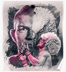 Khabib Nurmagomedov Russian Eagle Ufc Fighter Poster
