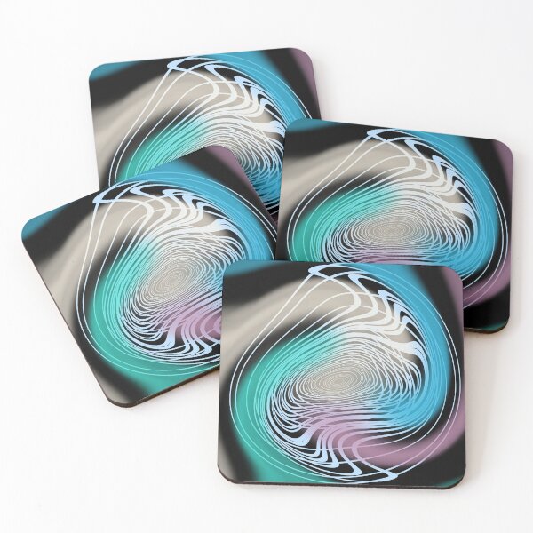 Item preview, Ethereal Flowing Energy Waves designed and sold by SahmatArt.