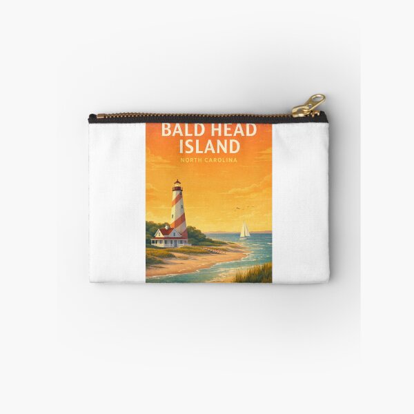 Item preview, Bald Head Island North Carolina Lighthouse Coastal Shoreline designed and sold by Aryabek.