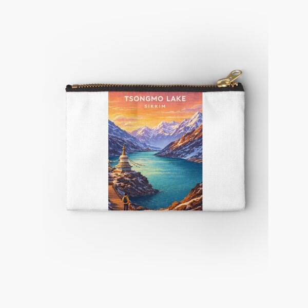 Item preview, Tsongmo Lake Sikkim Himalayan Prayer Flag Mountain Pass designed and sold by Aryabek.