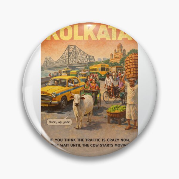 Item preview, Kolkata Howrah Bridge and West Bengal Street Life designed and sold by Aryabek.