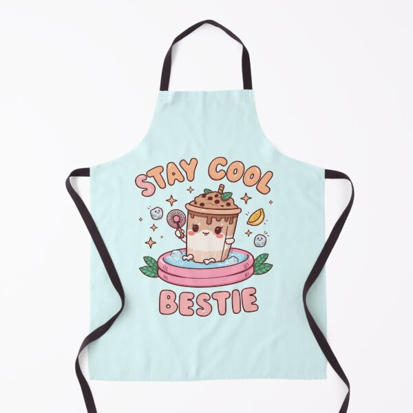 Item preview, Stay Cool Bestie Cute Summer Aesthetic Ice Cream Friendship Retro Pastel Graphic designed and sold by KhadijaBatool38.
