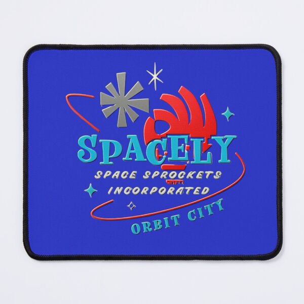 Item preview, Retro space sprockets logo designed and sold by Rue Market.