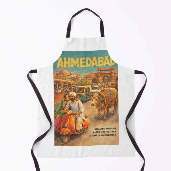 Item preview, Ahmedabad Old City Traffic and Gujarati Heritage Street Scene designed and sold by Aryabek.