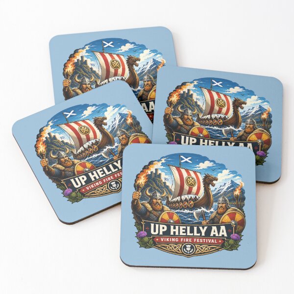 Item preview, Up Helly Aa - Viking Fire Festival, Scotland designed and sold by Myra365Art.