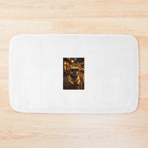 Item preview, Stylish Bulldog – Good Vibes Only designed and sold by Kadi Art Haven .