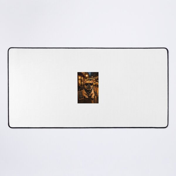 Item preview, Stylish Bulldog – Good Vibes Only designed and sold by Kadi Art Haven .
