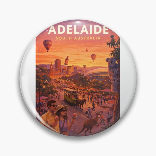 Item preview, Adelaide South Australia Tramlines and Festival City Skyline designed and sold by Aryabek.