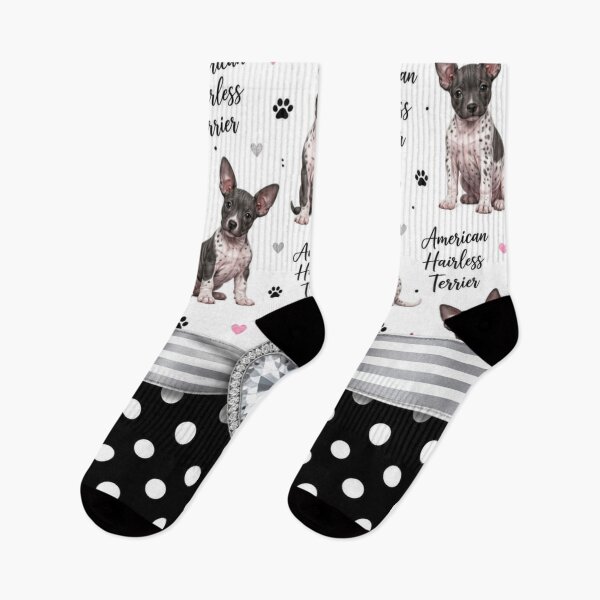 Item preview, American Hairless Terrier Pattern designed and sold by Wags & Tails.