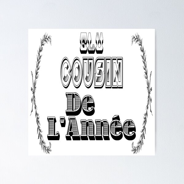Item preview, Elected Cousin of the Year designed and sold by Palou54.