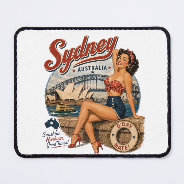 Item preview, Pinup SYDNEY AUSTRALIA Variant  designed and sold by PINDROPPA.